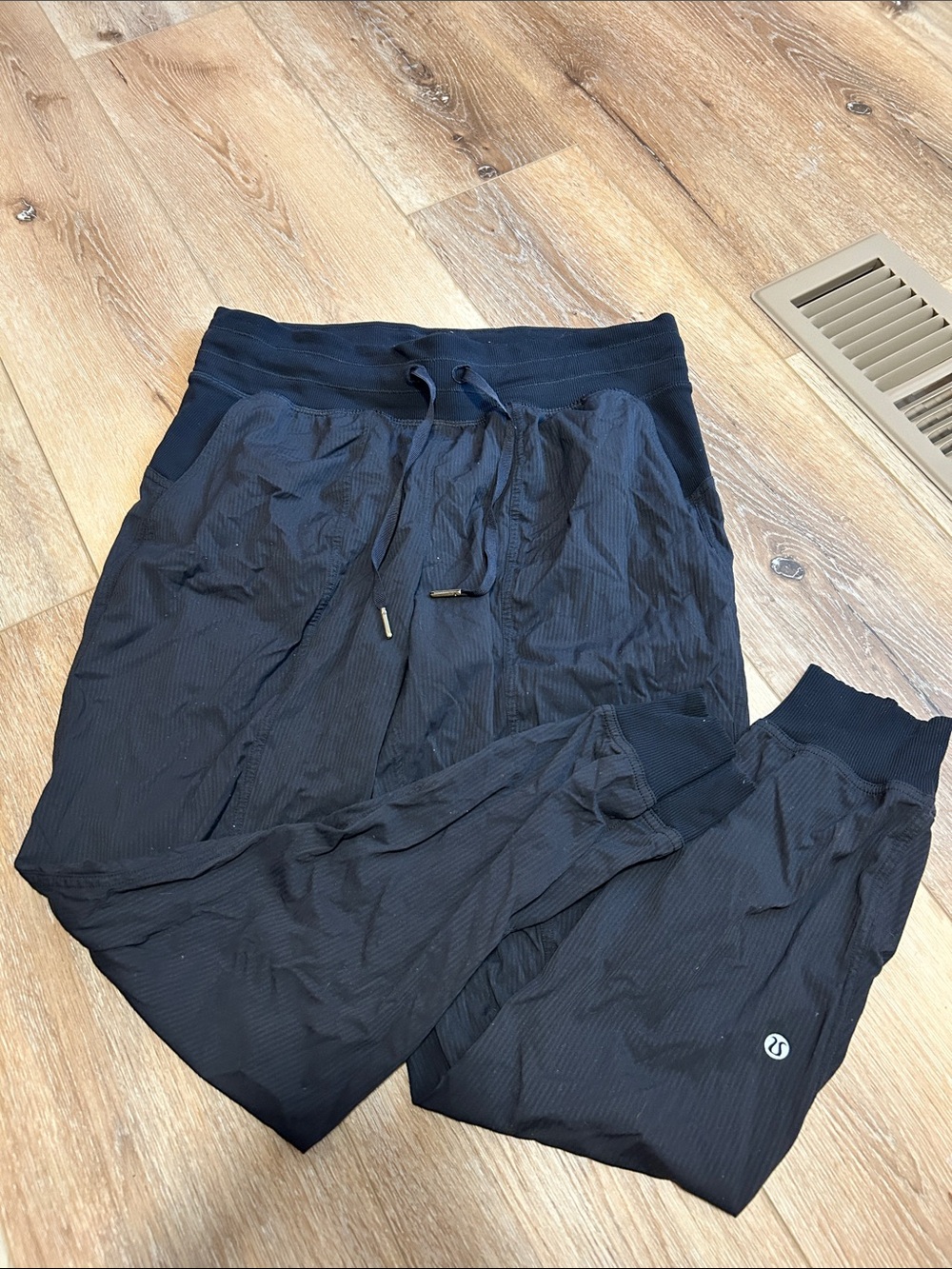 lululemon athletica Black Track Joggers